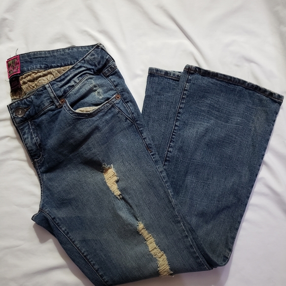 Torrid Denim Jeans Distressed Size 20. - Picture 8 of 10